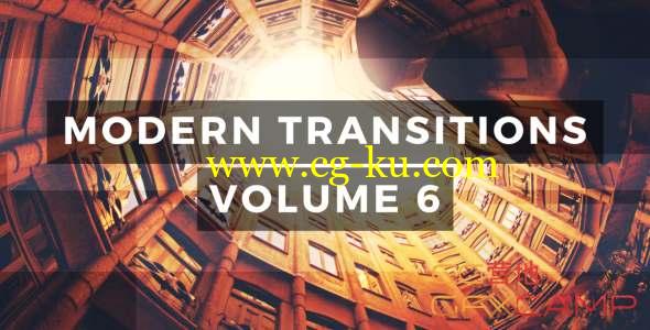 AE模板-图形遮罩视频转场 Modern Transitions 5 Pack Volume 6的图片1