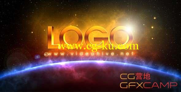 AE模板-太空星球Logo动画 Space Logo Revealing的图片1