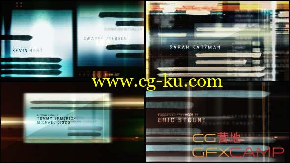 AE模板-解密节目电影宣传片头 Top Secret movie title 4K的图片1