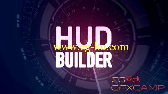 AE模板-HUD科技感元素制作工具包 HUD Builder的图片1