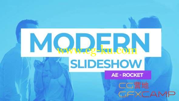 AE模板-现代时尚幻灯片视频开场 Modern Slideshow的图片1