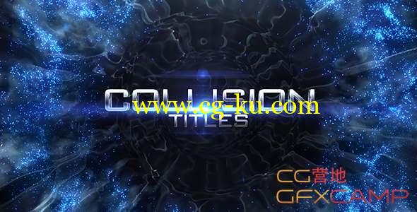AE模板-能量感文字宣传片开场 Collision Titles的图片1