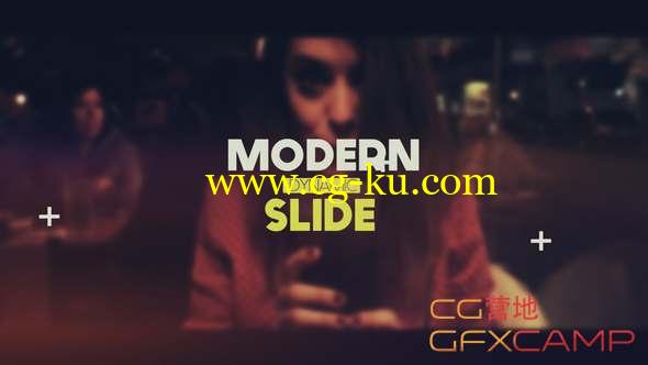 AE模板-现代动感视频宣传片头 Modern Dynamic Slide的图片1