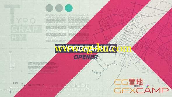 AE模板-人物纪录片介绍片头 Typographic Opener的图片1