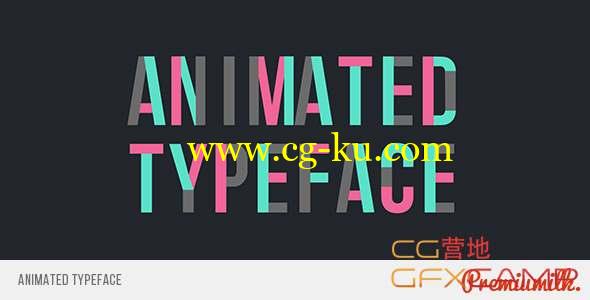 AE模板-字母表文字书写动画 Animated Typeface的图片1