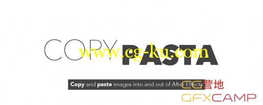 跨软件图片复制粘贴AE脚本 Aescripts Copy Pasta v1.0.1的图片1