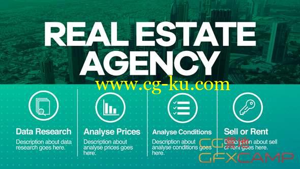 AE模板-房地产代理公司介绍宣传 Real Estate Agency的图片1
