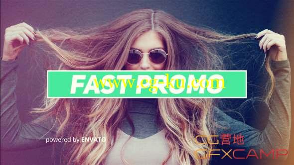 AE模板-时尚图片快速展示片头 Fast Promo的图片1