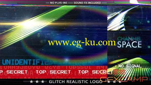 AE模板-科幻神秘感Logo动画 Space Secrets Logo - Ufo Conspiracy的图片1