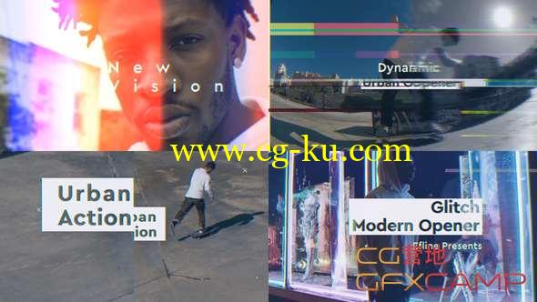 AE模板-城市生活视频宣传片头 Urban Opener的图片1