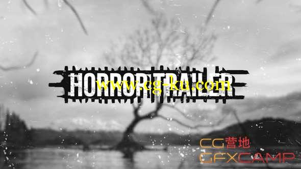 PR模板-恐怖宣传片开场 Horror Trailer的图片1