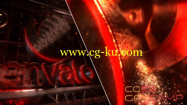 AE模板-史诗火焰齿轮Logo展示 VideoHive Cinematic Gear Logo Reveal的图片1