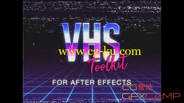 AE模板-复古录像带视频特效工具包 VHS Toolkit for After Effects的图片1