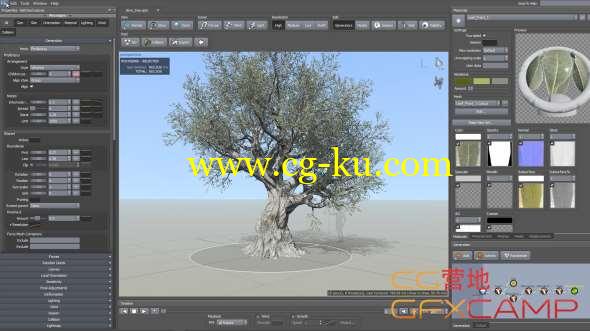 植物树木生长特效SpeedTree教程 FXPHD - SPT201 SpeedTree Techniques for VFX的图片1