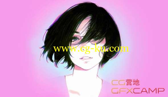 头发飘动绑定AE教程 After Effects - Animating Highly Detailed Hair using AFPHairRig Tutorial的图片1