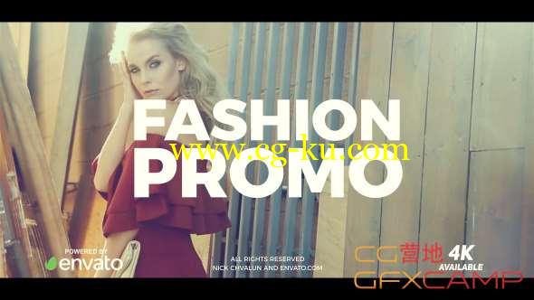 AE模板-时尚视频宣传片 Fashion Promo的图片1