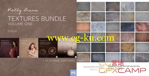 纸张网格纹理贴图材质 Kelly Brown - Texture Bundle Volume One的图片1