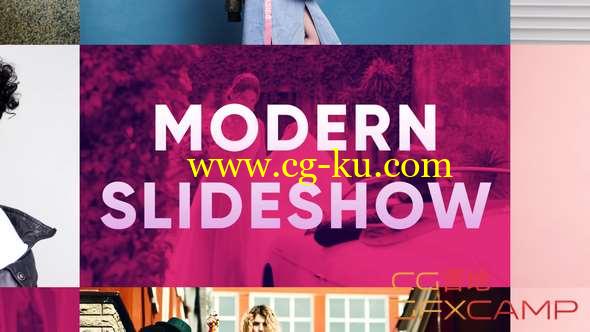 AE模板-现代时尚视频包装 Modern Slideshow的图片1