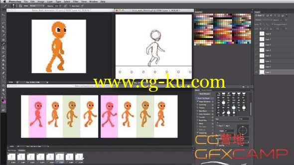 PS像素动画教程 CGCookie - Fundamentals of Pixel Art Animation的图片1