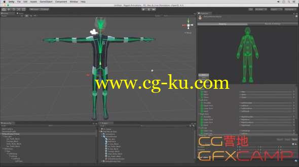 Unity角色人物绑定教程 CGCookie - Fundamentals of Rigged Animations的图片1