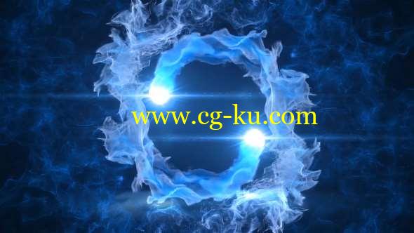 AE模板-粒子冲击汇聚Logo动画 Krakatoa Particle Logo的图片1