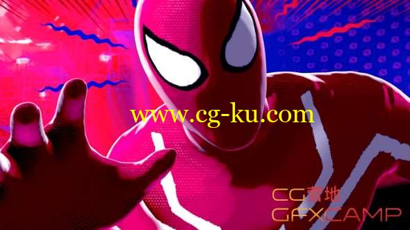 卡通手绘风格蜘蛛侠C4D教程 Cinema 4D - Creating Spider-Man: Into the Spider-Verse’ Style Toon Shader Tutorial的图片1