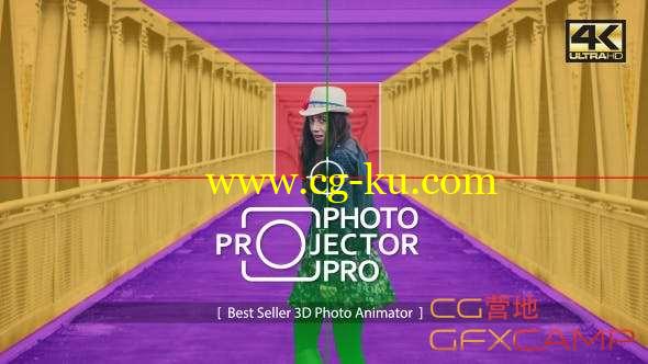 AE模板-图片三维投射空间感动画工具包 Photo Projector Pro - Professional Photo Animator的图片1