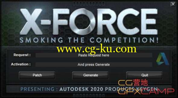 Autodesk 2020 Win/Mac XForce注册机的图片1