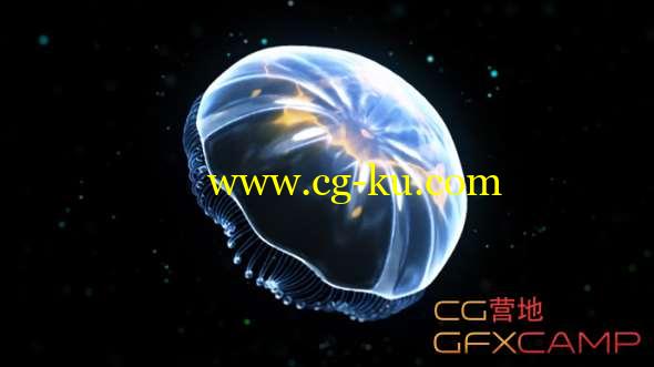 水母动画C4D教程 Cinema 4D and After Effects - Creating an Alien Jellyfish Tutorial的图片1