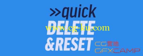 图层属性重置AE脚本 Aescripts Quick Delete & Reset v1.1.3 + 使用教程的图片1