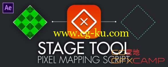 LED大屏幕VJ素材映射对齐AE脚本 Aescripts stageTool V1.3 + 使用教程的图片1