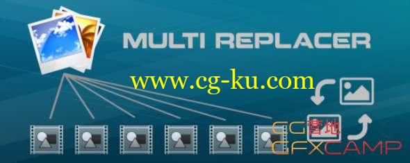 AE模板图片批量替换脚本 Aescripts Multi Replacer V1.03 + 视频教程的图片1