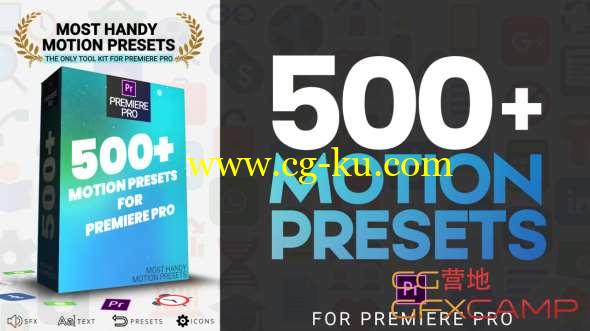 PR预设-500组图层运动出入动画 Most Handy Motion Preset的图片1