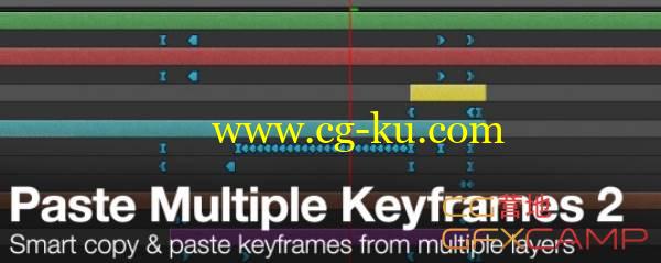 多图层关键帧拷贝复制AE脚本 Aescripts Paste Multiple Keyframes v2.0.3的图片1