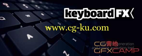 键盘打字动画AE脚本 Aescripts KeyboardFX V1.1的图片1