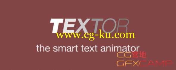 弹性延迟缓冲文字动画AE脚本 Aescripts Textor V1.1.3 + 使用教程的图片1