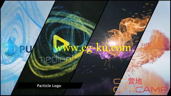 AE模板-快速粒子Logo动画 Particle Logo V5 Quick Reveals的图片1