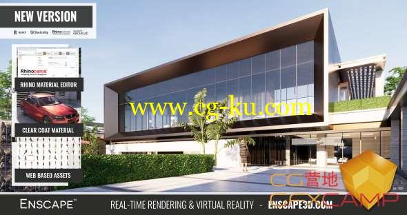 Rhino/SketchUp/Archicad/Revit实时渲染插件 Enscape 3D 2.5.1.9 Win破解版的图片1