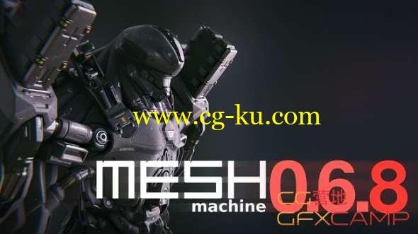 Blender倒角圆角插件破解版 MESHmachine 0.6 & 0.6.9 for Blender 2.79 & 2.80的图片1