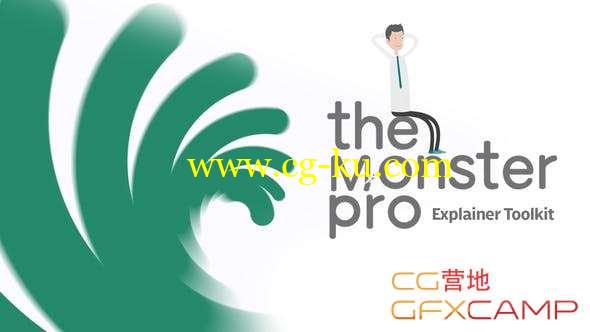 AE模板-卡通人物解说动画MG片头 The Monster Pro Explainer Toolkit的图片1