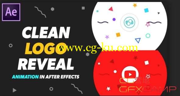 扁平化图形Logo动画AE教程 Skillshare - 2D Clean Logo Reveal Animation in After effects - Beginners and Intermediates的图片1