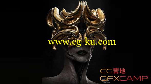 三维角色雕刻Zbrush教程 Creature Sculpting with Dominic Qwek - ZBrush, Keyshot and Photoshop Techniques的图片1