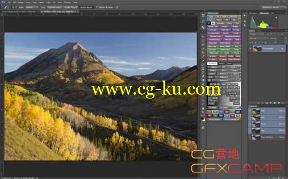 PS亮度蒙版插件 TKActions V7 Panel for Photoshop Win/Mac的图片1