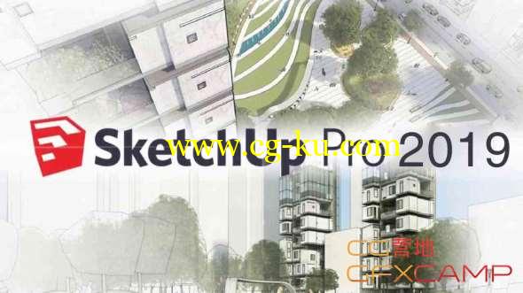 草图大师 SketchUp Pro 2019 v19.2.222 中文版/英文版/多语言 Win/Mac破解版的图片1