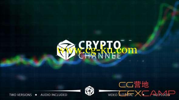 AE模板-股票交易数据曲线图动画 Crypto Trading Channel的图片1