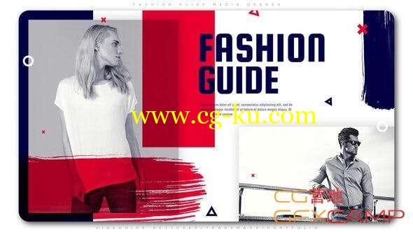 AE模板-时尚视频包装片头 Fashion Guide Media Opener的图片1