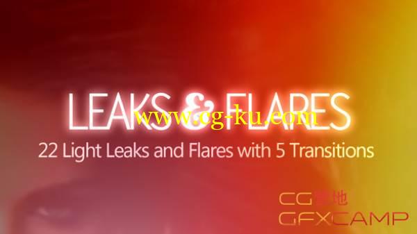 27个漏光叠加转场视频素材 VideoHive – Leaks & Flares的图片1