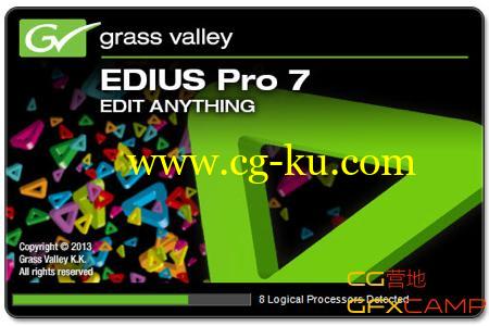 Grass Valley EDIUS Pro 7.4 build 4884 破解版的图片1