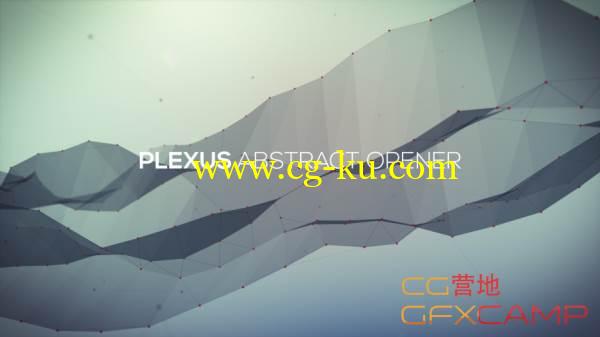 C4D+AE Plexus制作抽象形状文字展示 Abstract Plexus Shape的图片1
