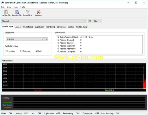 SoftPerfect Connection Emulator Pro 1.7.11的图片1